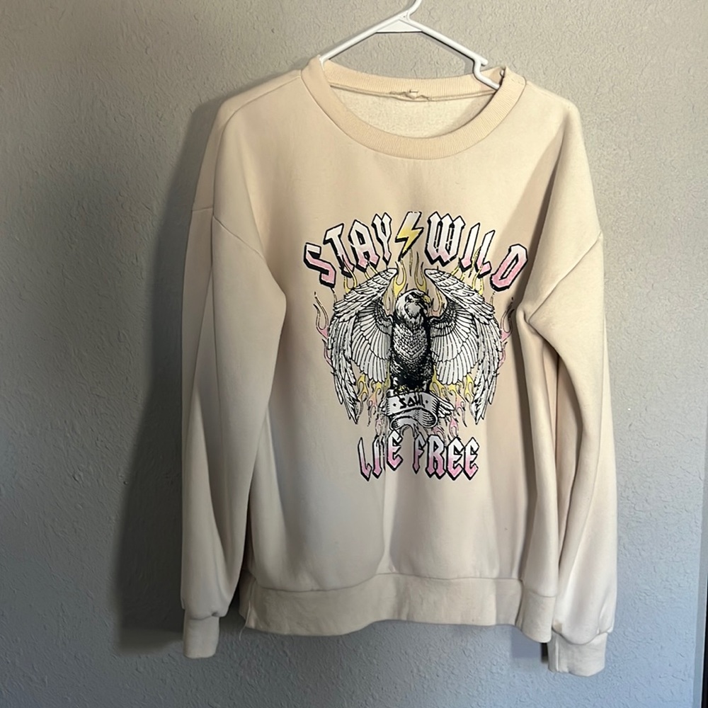 Stay Wild Sweatshirt Size L